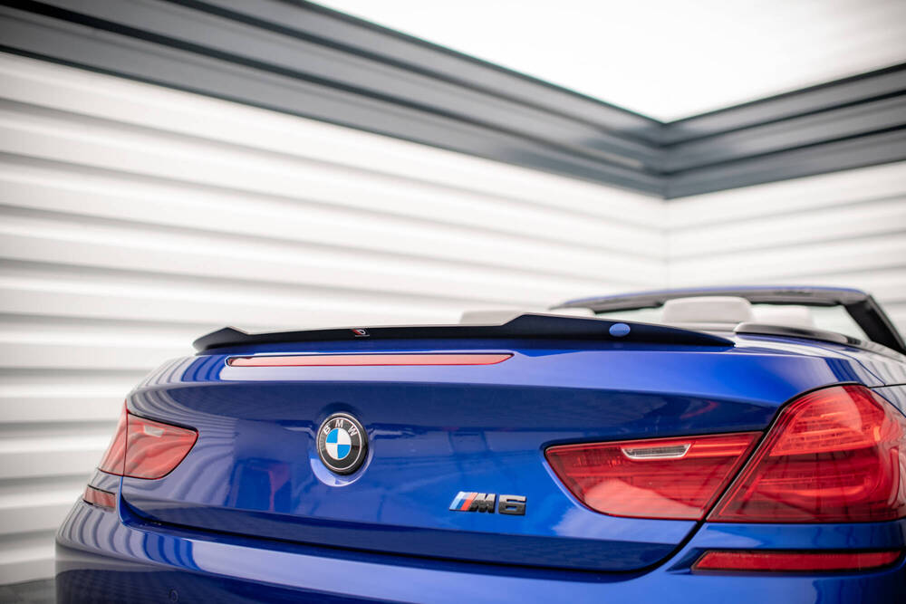 Spoiler BMW 6 Serie / M6 Cabrio Maxton Glans Zwart
