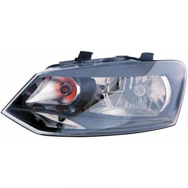 Koplamp rechts POLO 09->> TYC H4