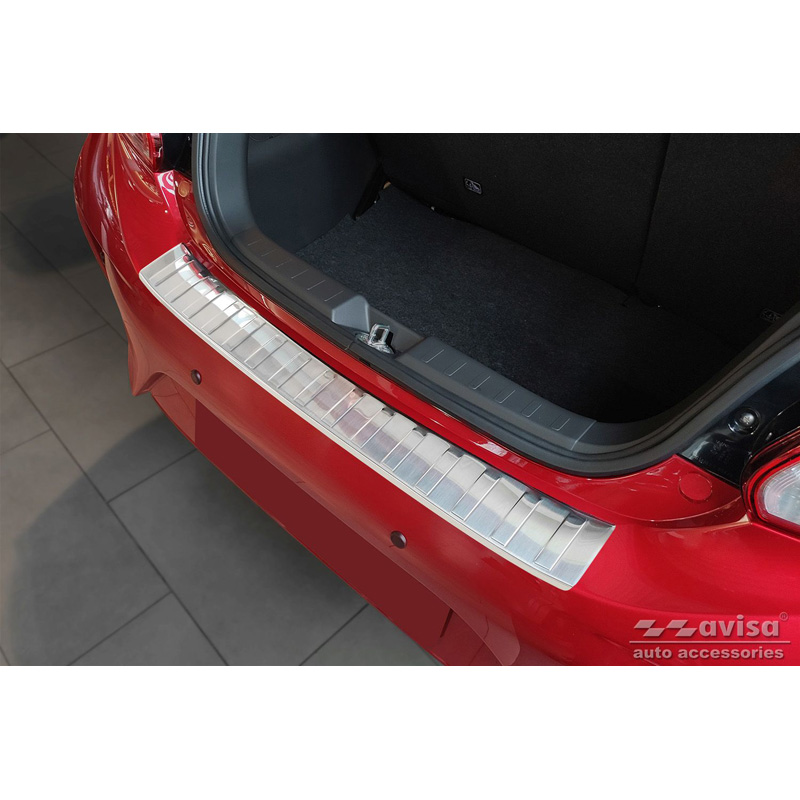 RVS Achterbumperprotector  Mitsubishi Space Star Facelift 2020- 'Ribs'