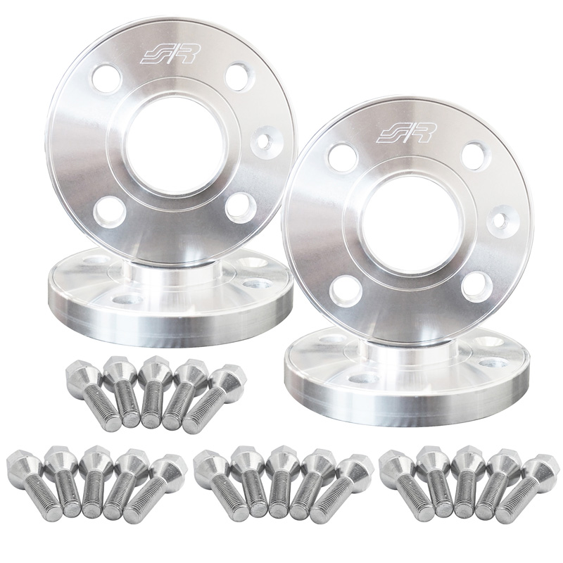 Simoni Racing Aluminium Spoorverbreder Set - 2x16,5mm(VA) - 2x16,5mm(AA) (Naaf 60,1mm) inclusief wielbouten -  Smart diversen