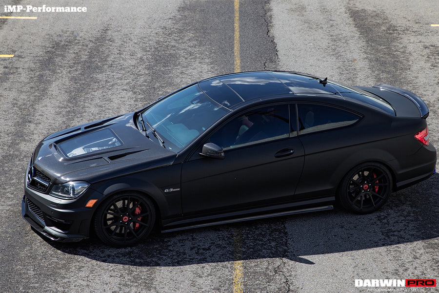 Mercedes Benz W204 C63 AMG IMP Style Carbon Fiber Motorkap 2012-2014