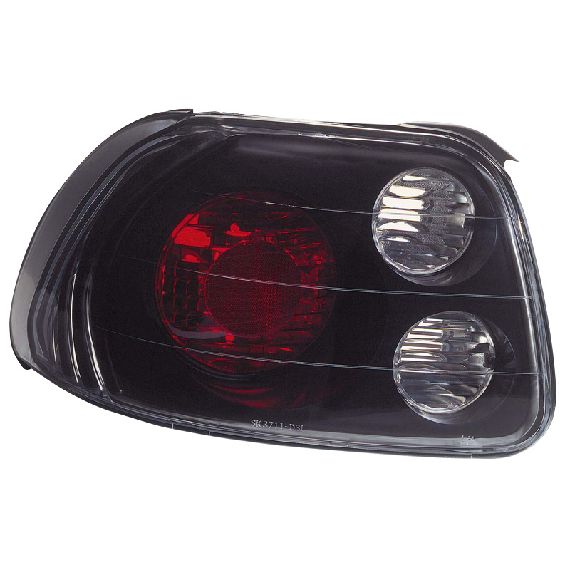 Luces traseras Honda CRX Del Sol 93-96 lexus negro