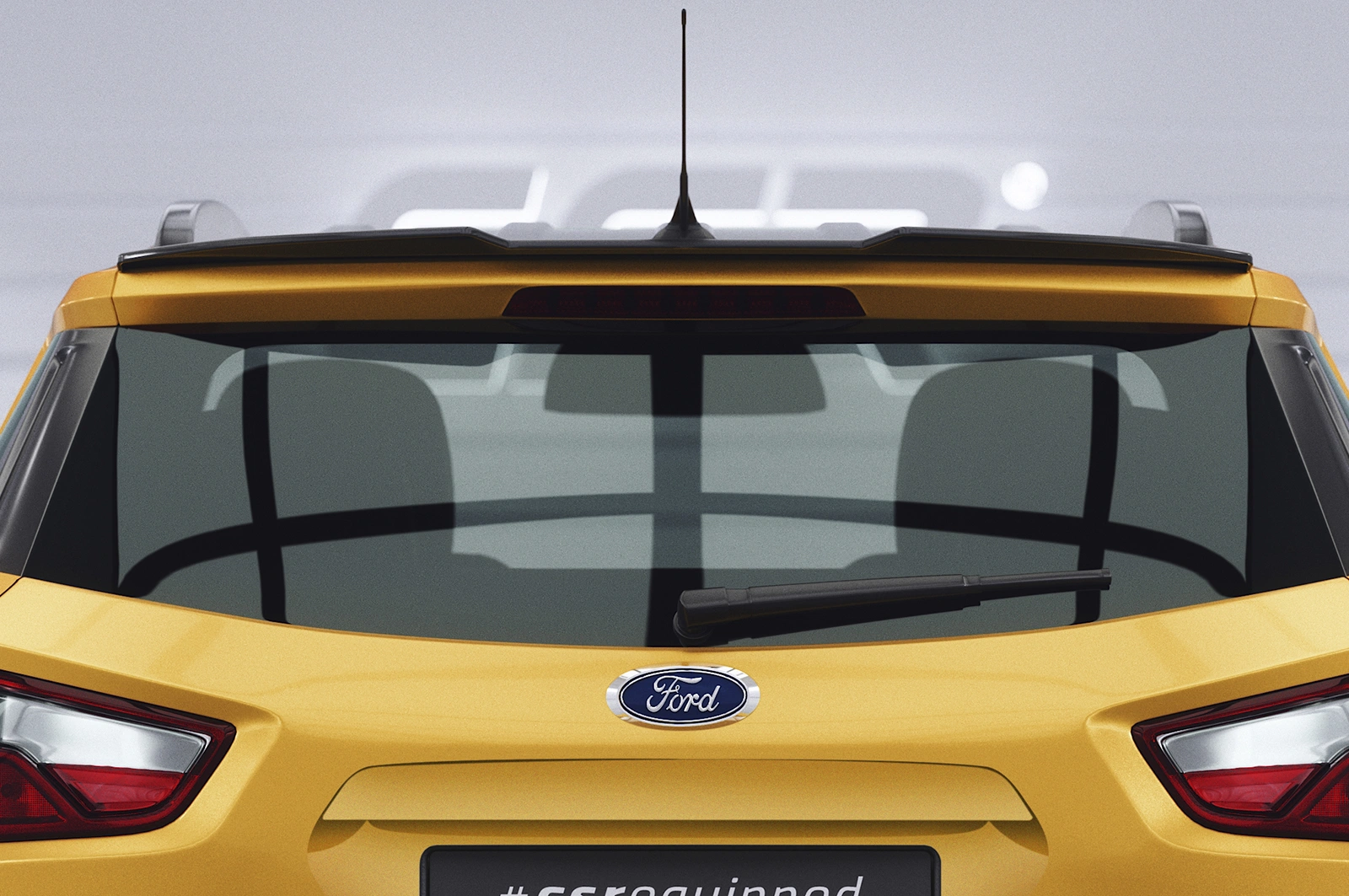 Achterspoiler Ford EcoSport MK2 Glans Zwart – CSR Design (2012-)