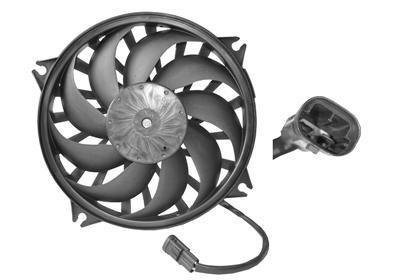 ventilator, 240w, 40 cm doorsnee, 2 pins Citroen Berlingo, 2008-