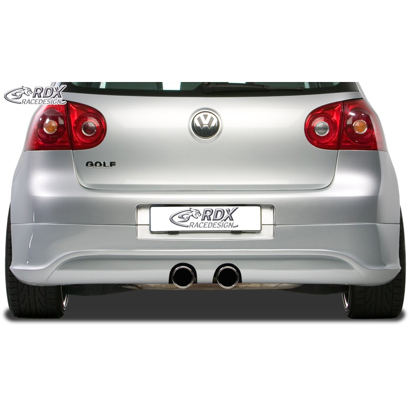 Achterskirt  Volkswagen Golf V R32 Hatchback 3/5-deurs 2003-2008 (R32 uitlaat) excl. Variant/Plus (ABS)