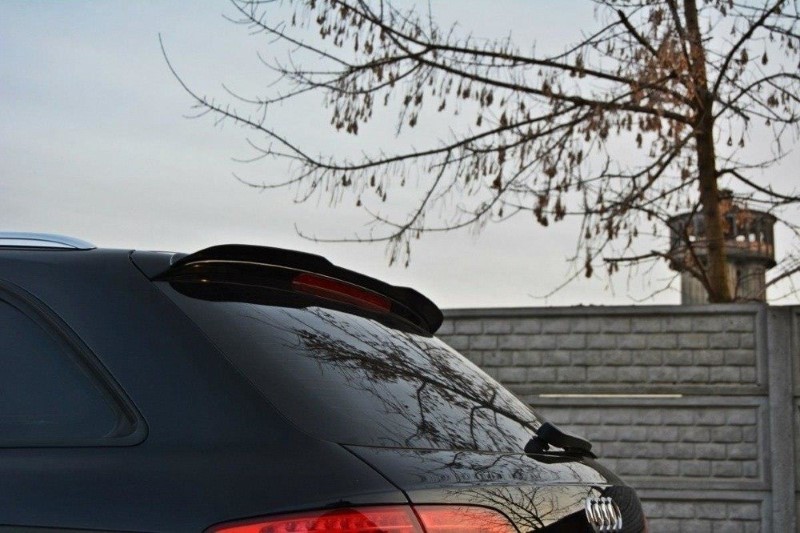 Spoilerkap Audi A4 B8 / B8 FL Avant Glanzend Zwart Maxton