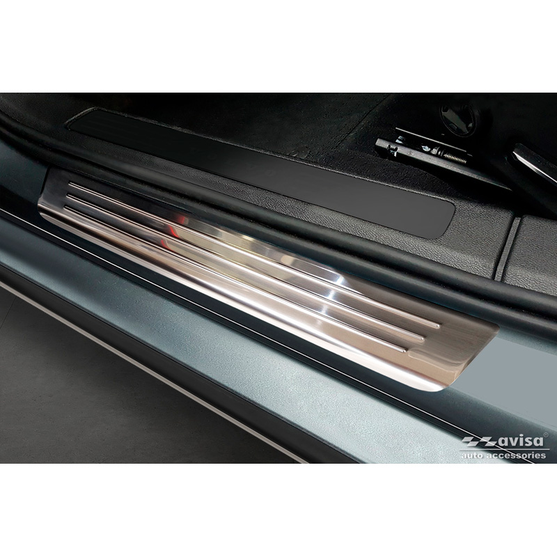 RVS Instaplijsten  Volvo S60 III & V60 II 2018- - 'Lines' - 4-delig