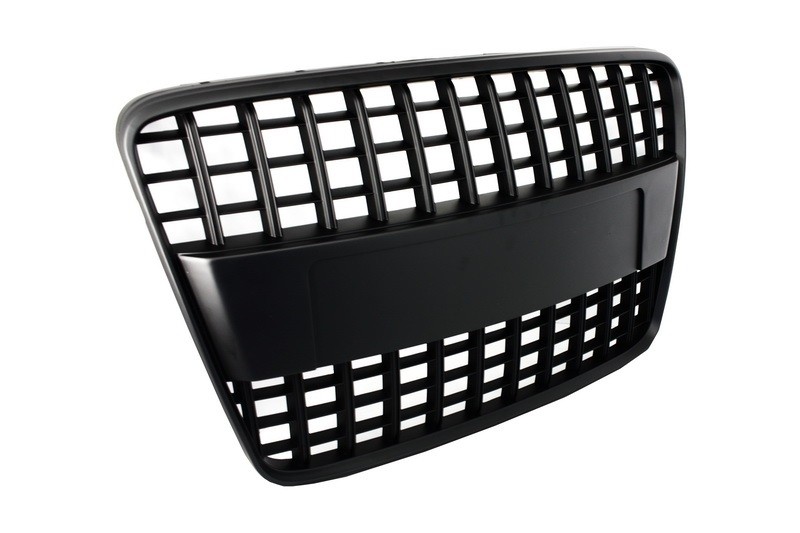 Grille Audi Q7 4L (2006-2015) S-Line Matte Black Embleemloos