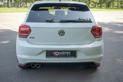 Zijdiffusers VW Polo MK6 GTI Glans Zwart