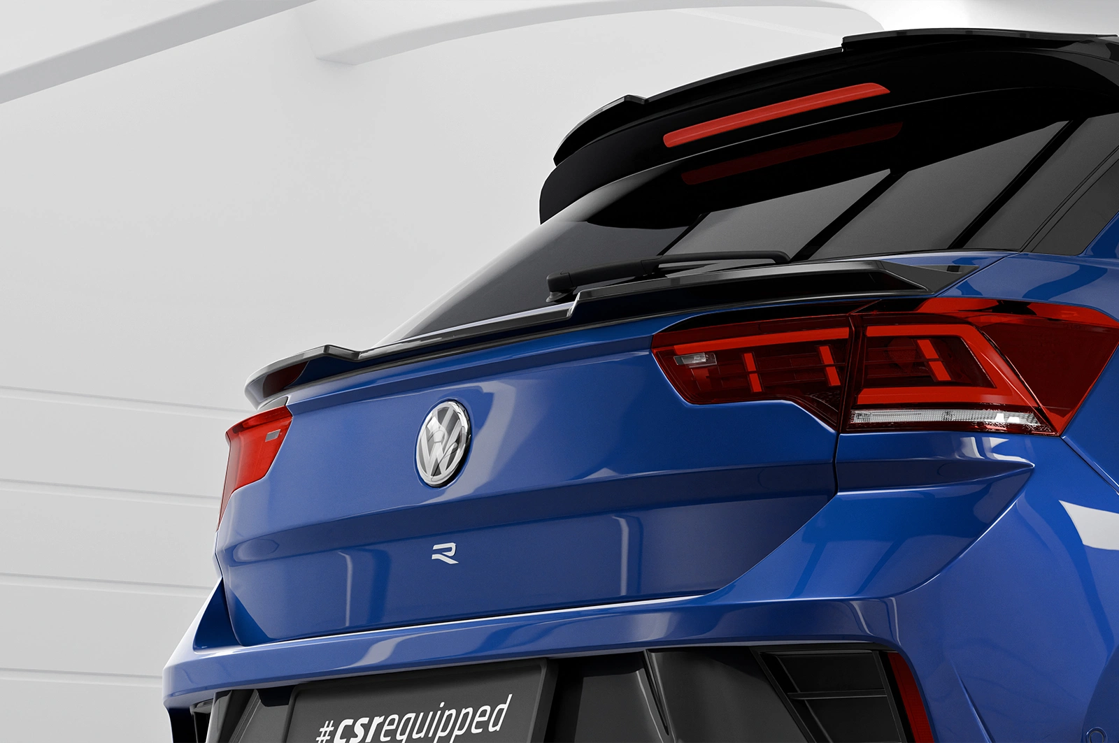 Achterspoiler VW T-Roc (Typ A1) glans zwart 2017–