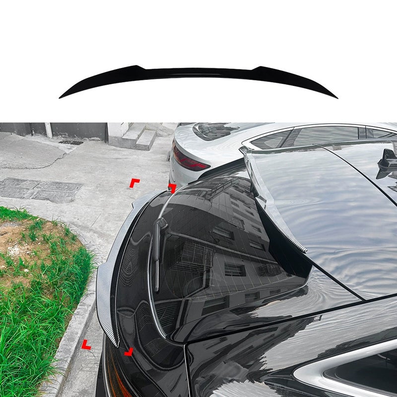 Onderste achterspoiler  Audi Q5 (FYT) Sportback 2020-2025 (ABS Glanzend zwart)