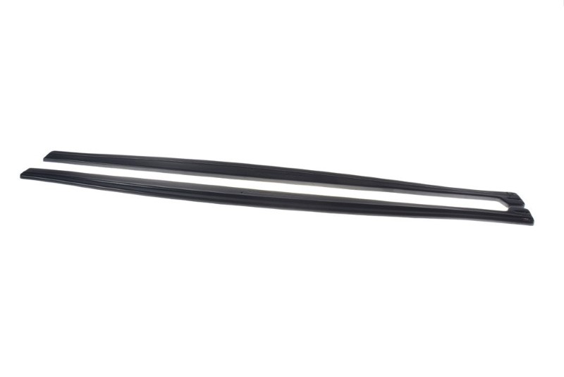 Zijskirts Diffusers JAGUAR XF- R Glanzend Zwart