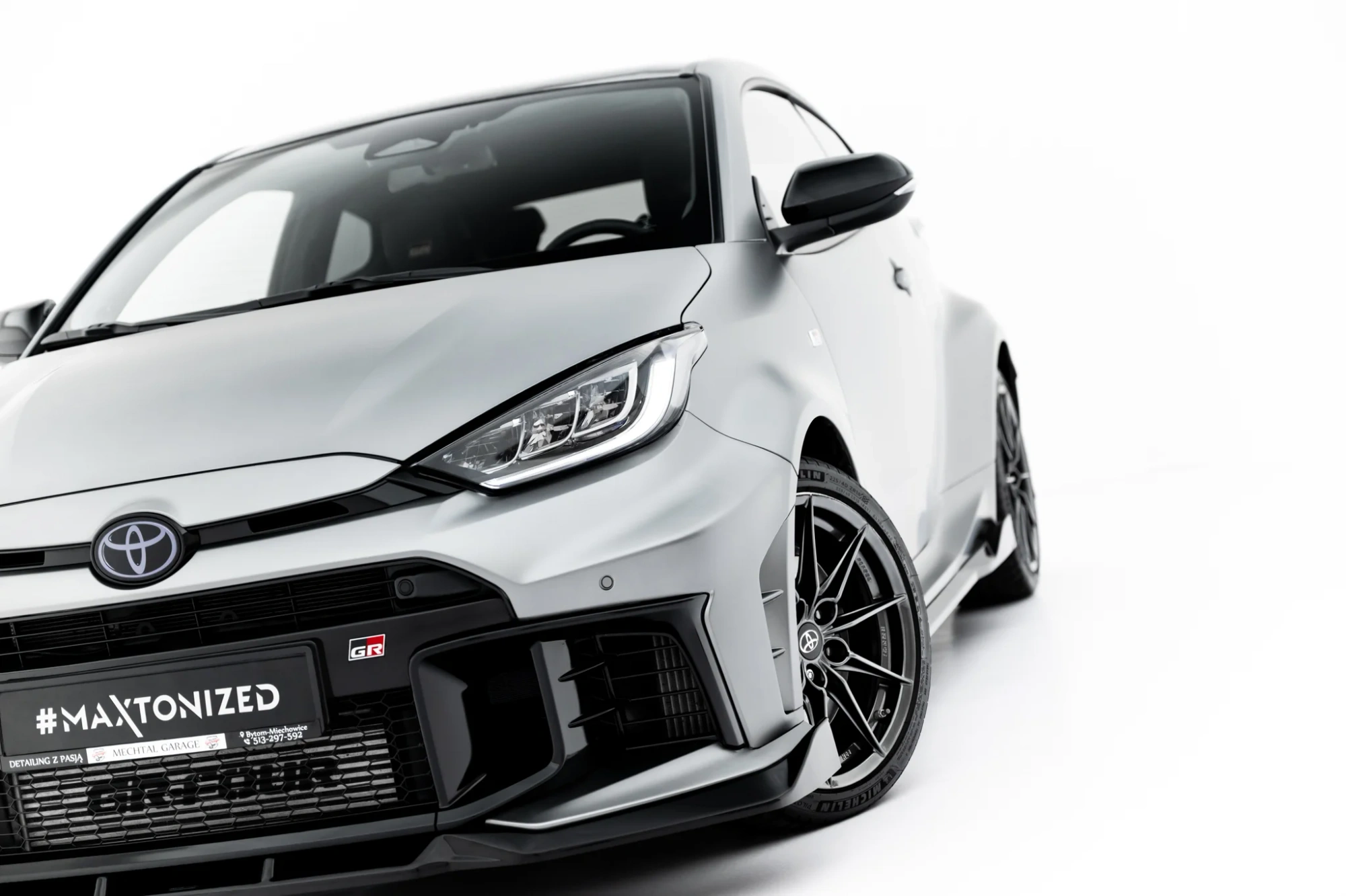 Voorspoiler V.2 Toyota GR Yaris Mk4 Facelift – Maxton Front Splitter