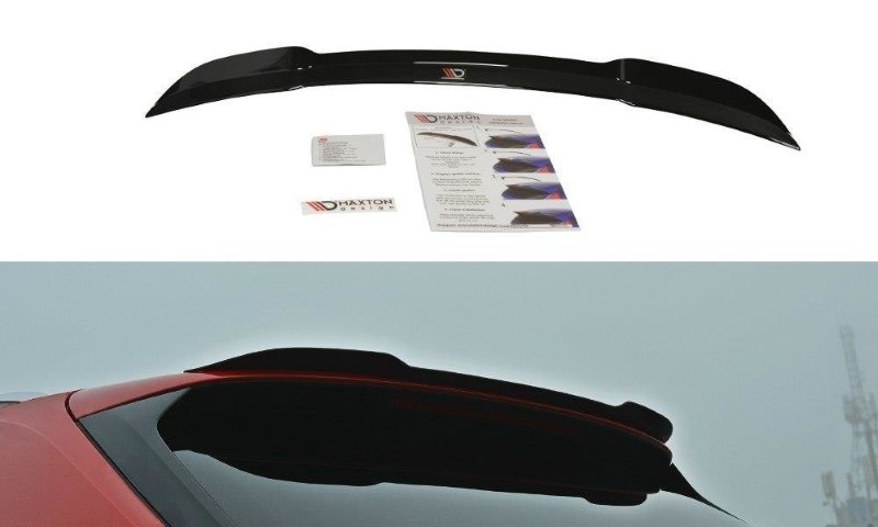 Spoilerkap Audi S4 / A4 S-Line B9 Avant Glanzend Zwart Maxton