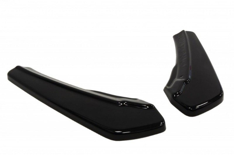 Achterzij Spoilers Audi A5 S-Line 8T Coupe Glanzend Zwart