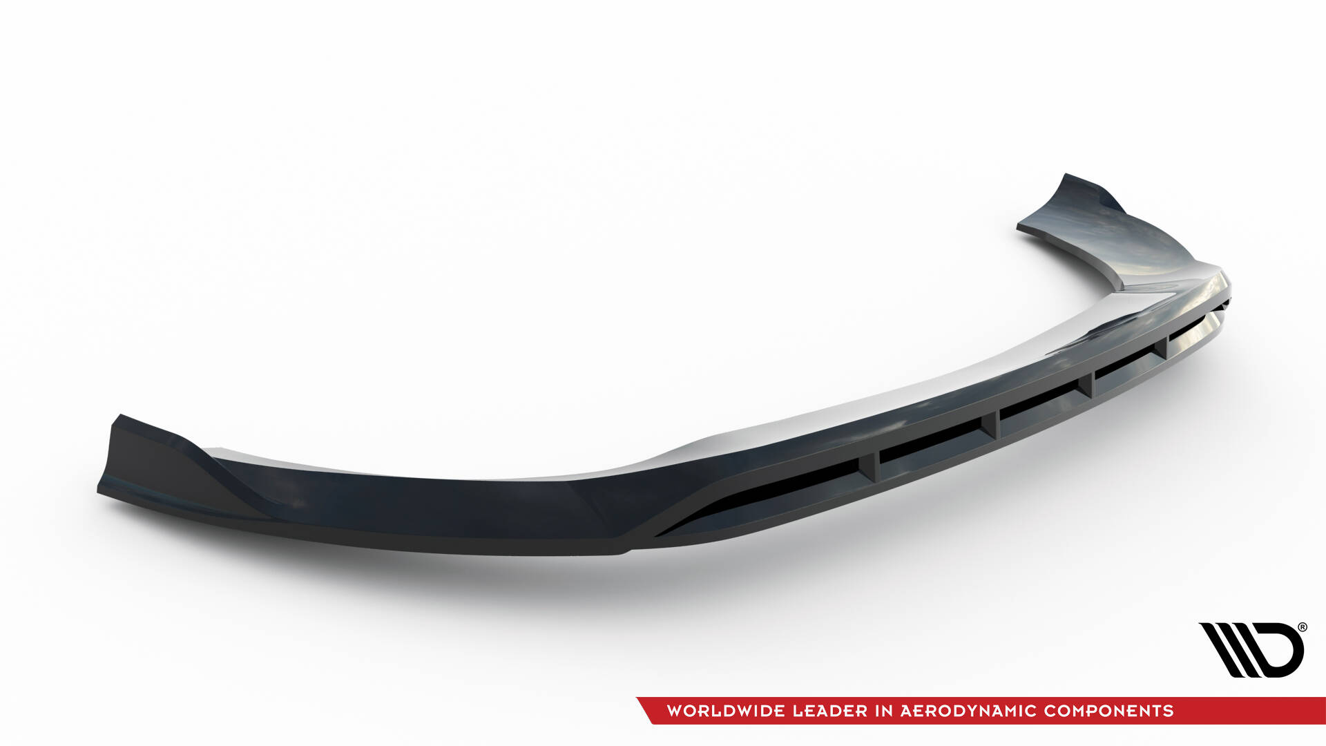 Voorspoiler Mercedes-Benz V AMG-Line W447 Facelift 2 Maxton Glanzend zwart