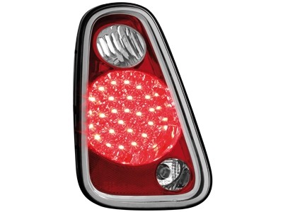 Luces traseras Mini cooper LED rojo/cristal