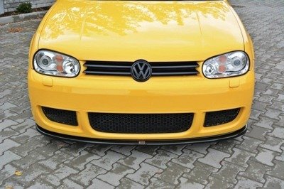 Voorbumperlip VW Golf 4 R32 Glans Zwart