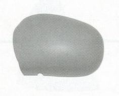 spiegel afdekkapje, in primer, links Renault Clio, 1998-2001