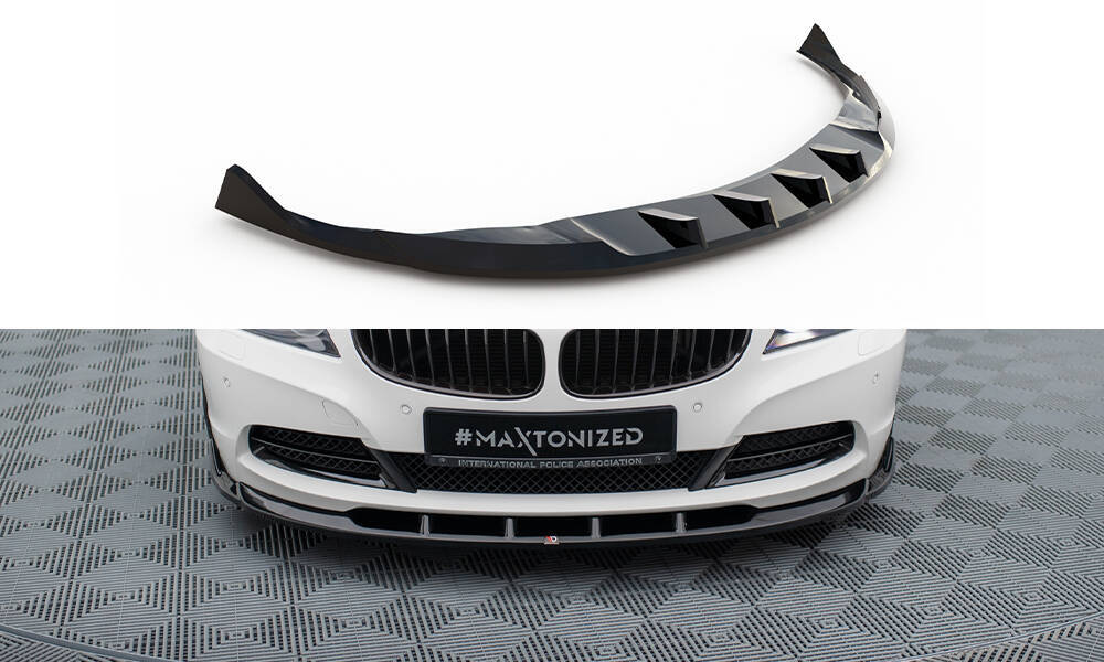 Voorspoiler V.1 BMW Z4 E89 Maxton Glans Zwart
