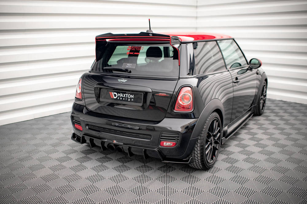 Zijdiffuser V.3 Mini Cooper John Cooper Works R56 Maxton Glans Zwart