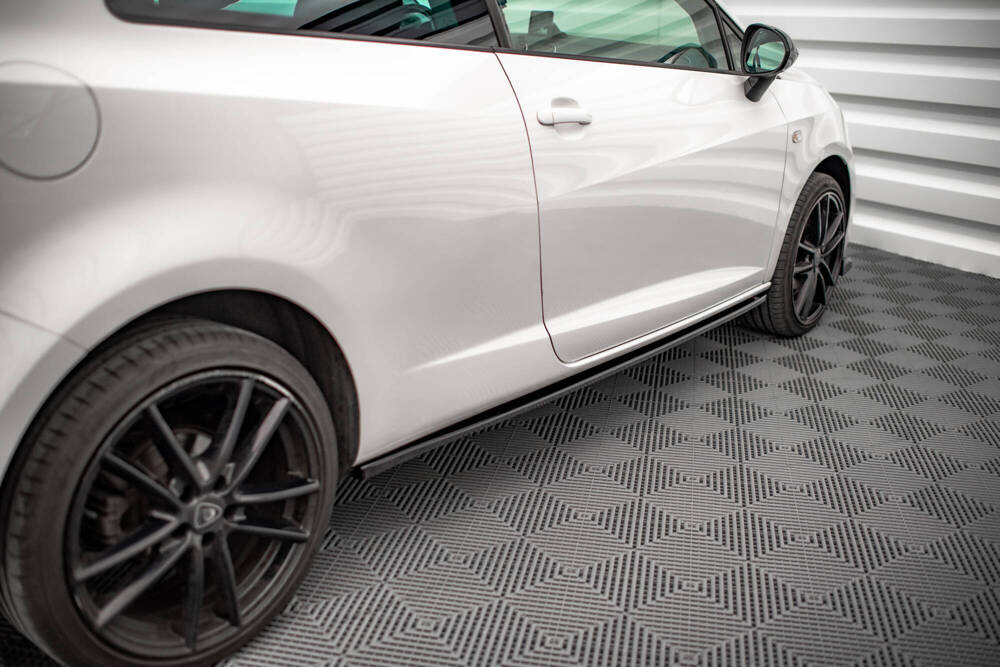 Zijskirts Seat Ibiza FR SC FL Maxton Glans Zwart
