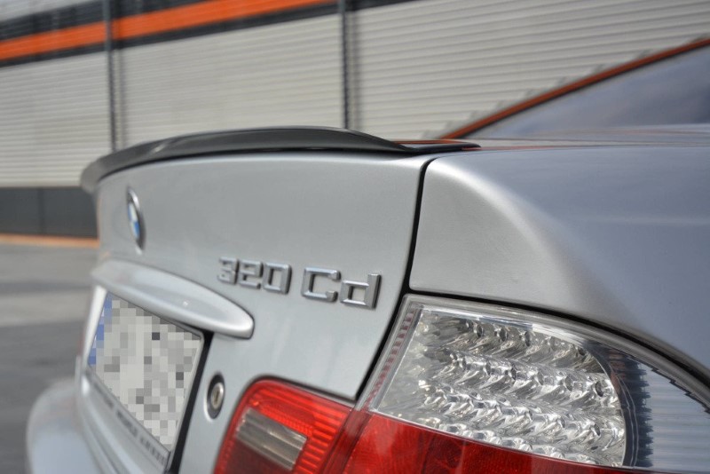 Spoiler Extentie BMW 3 E46 COUPE PREFACE Glanzend Zwart Maxton
