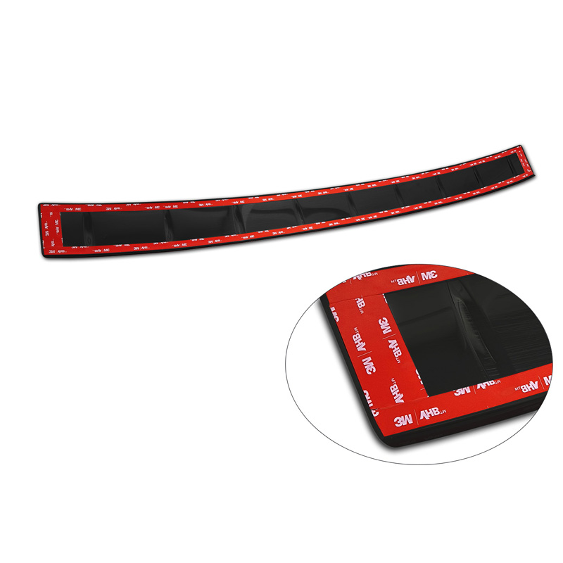 Zwart-Chroom RVS Achterbumperprotector  Volkswagen Tiguan (CT1) 2024- 'Ribs'