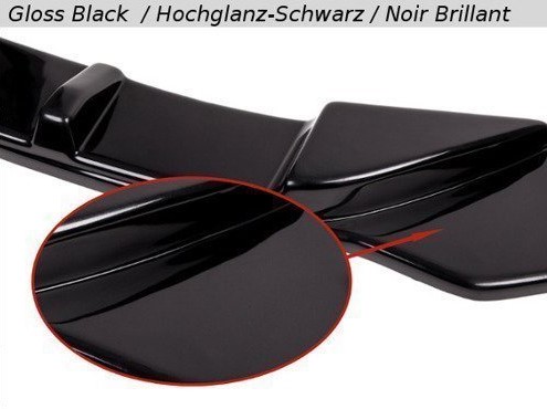 Voorspoiler Mercedes GLE C167 AMG Pakket Coupe / SUV Maxton Glans Zwart