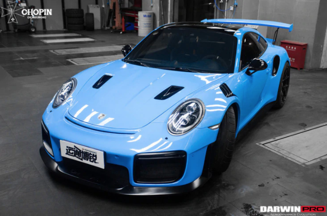 Porsche 911 991.2 Turbo/S GT2RS Style Deels Carbon Fiber Full Body Kit 2016-2019