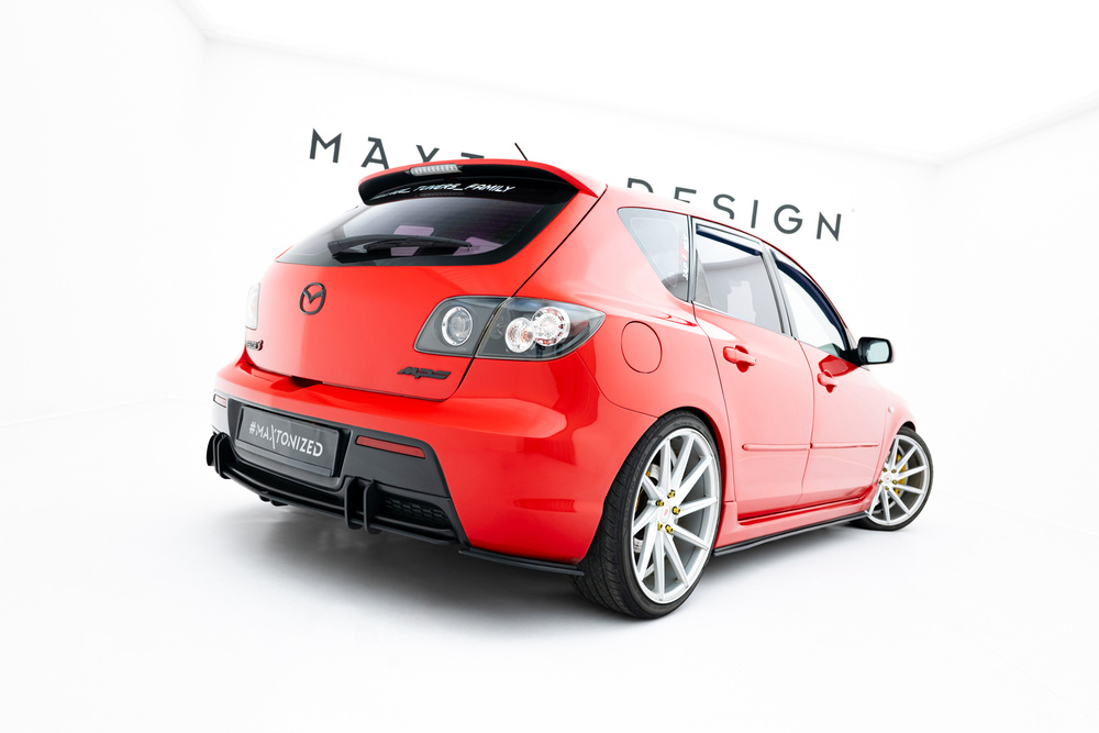 Street Pro Achterzij Spoilers Mazda 3 MPS MK1 EU Versie Maxton