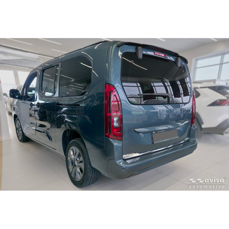 Avisa Chroom RVS Kofferbak Sierlijst  Toyota Proace City Verso 2019-2024 & Facelift 2024-