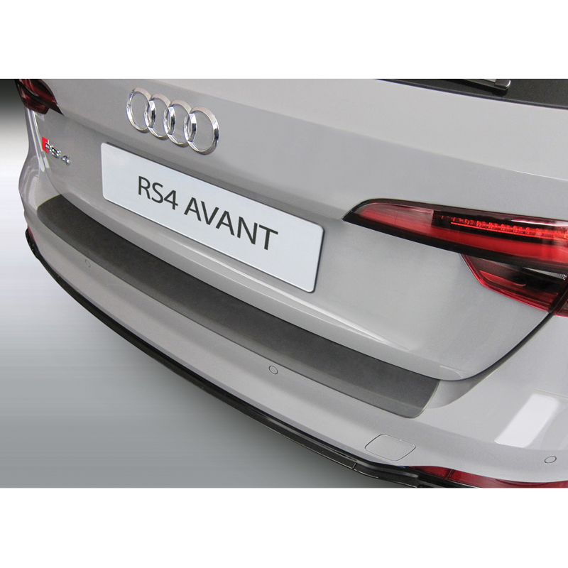 ABS Achterbumper beschermlijst  Audi RS4 Avant 2018- Zwart