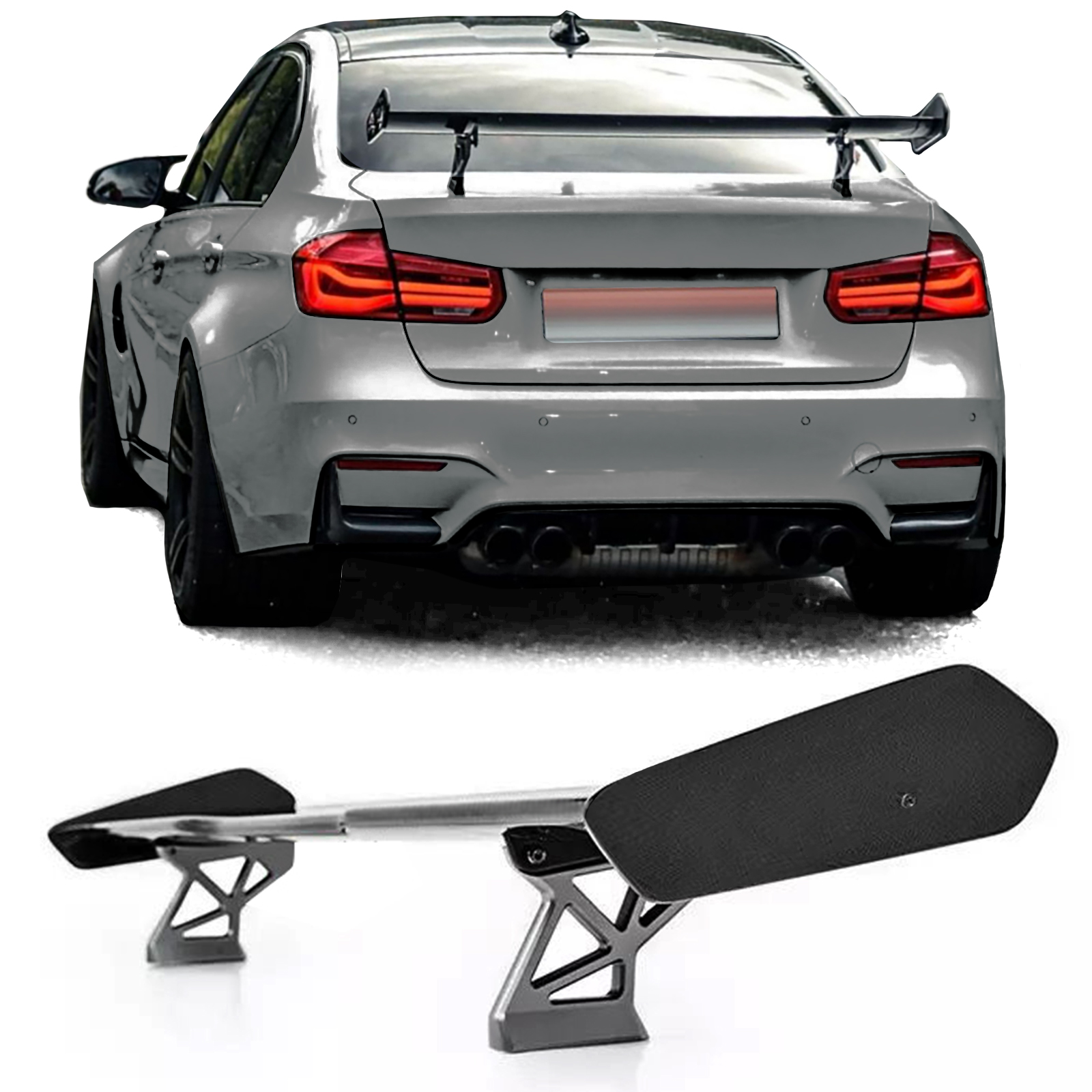 Glanzend zwarte Grills BMW M4 F82 2014-2016