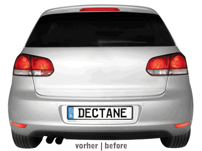 Luces traseras VW Golf VI LED negro