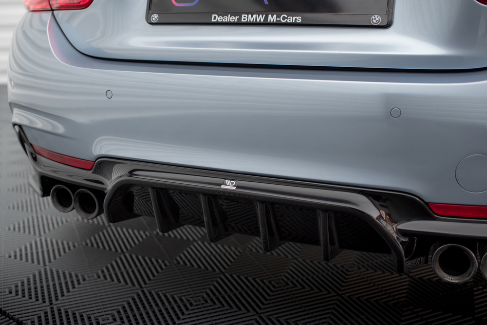 Achter Diffuser BMW 4 Coupe / Gran Coupe / Cabrio M-pack F32 / F36 / F33