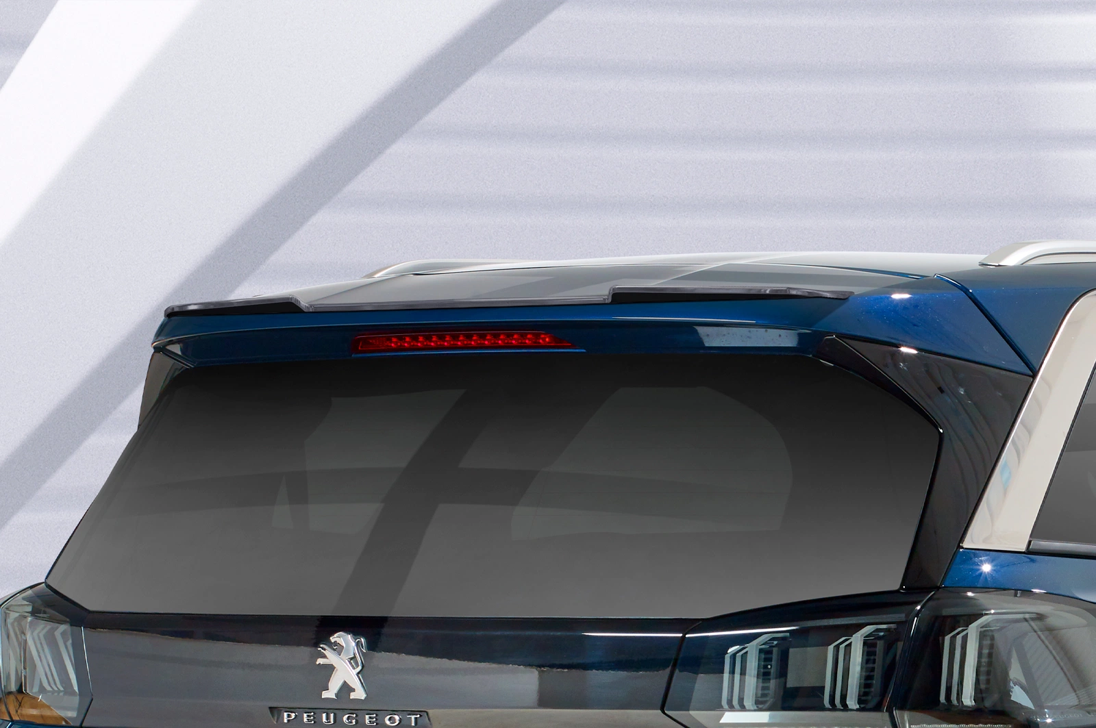 Achterspoiler Peugeot 5008 (2e Gen) Glans Zwart van CSR Automotive (2017-)