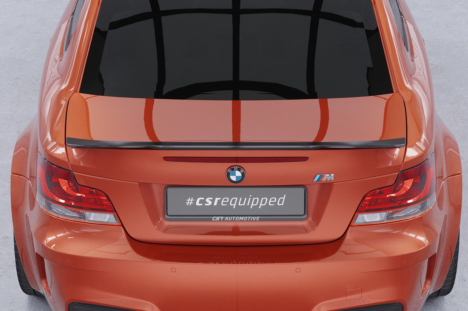 Achterspoiler BMW 1-serie E82 / E88 (10/2007–10/2013) Glans Zwart – CSR Automotive