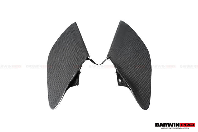Ferrari 488 GTB/Spyder Dry Carbon Fiber Side Air Intake Fins 2015-2019