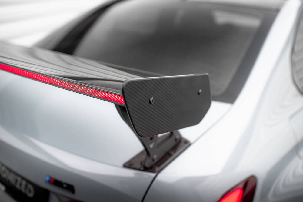 Spoiler met LED V.1 BMW M3 G80 Maxton Carbon