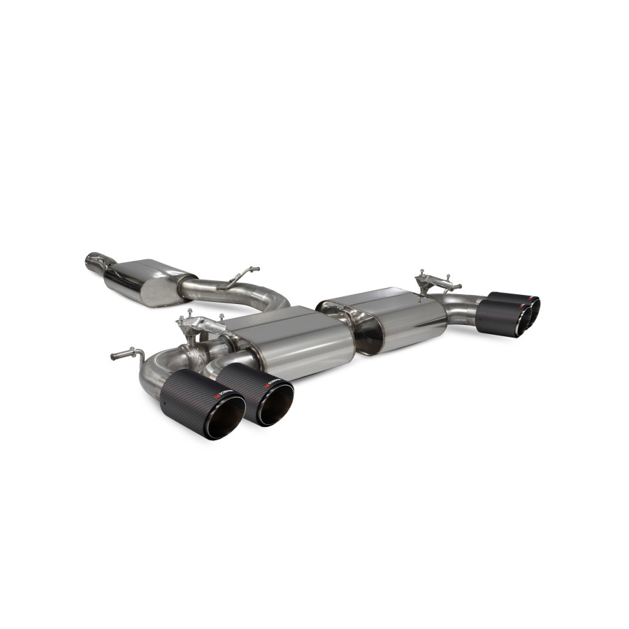 Cupra Ateca GPF Model Resonated gpf-back system with valves Scorpion
