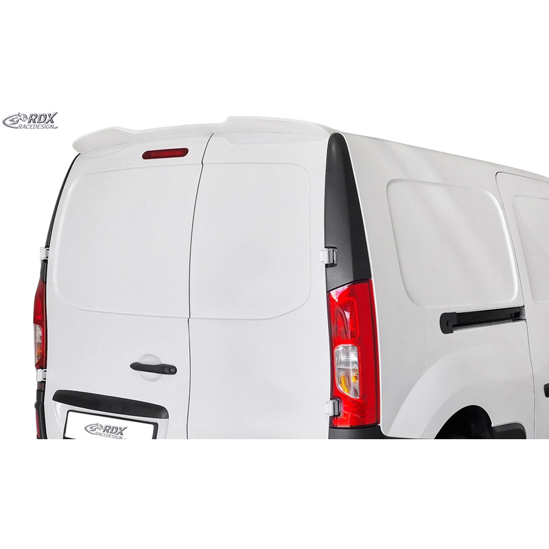 RDX Racedesign Dakspoiler  Mercedes Citan 2012-2021, Renault Kangoo 2013-2021 & Nissan NV250 2019-2021 (met 2 achterdeuren) (PUR-IHS)