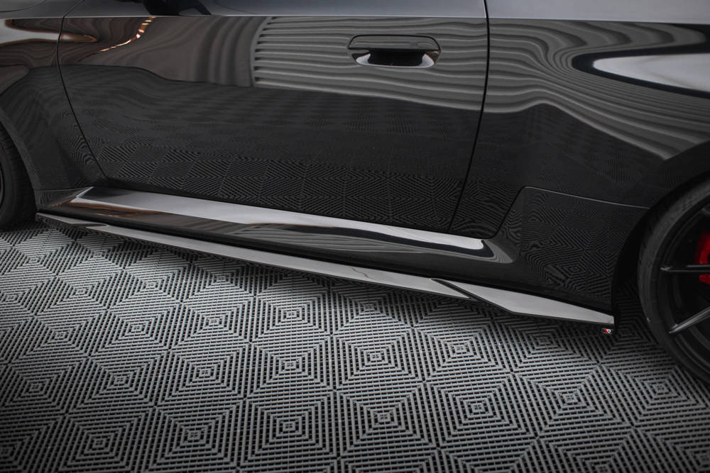 Zijskirts V.1 BMW M2 G87 Maxton Glans Zwart