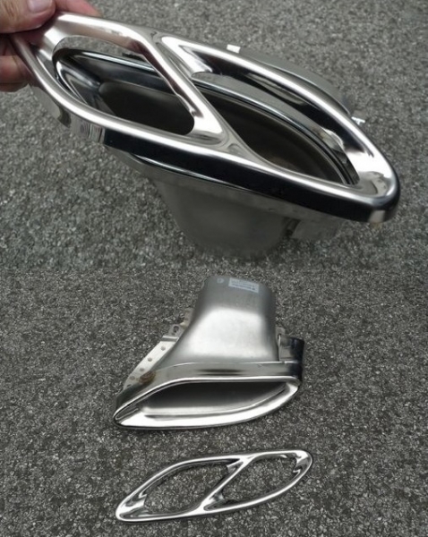 Achterlip Mercedes W209