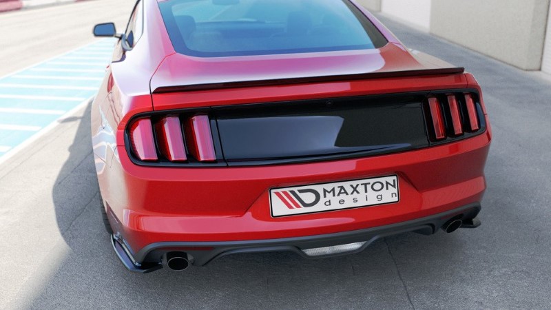 Spoilerkap Ford Mustang / GT Mk6 Glanzend Zwart Maxton
