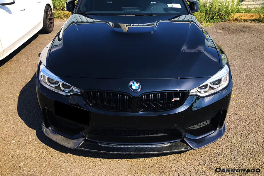 BMW M3 F80 & M4 F82 VA Style Carbon Fiber Front Lip 2014-2020