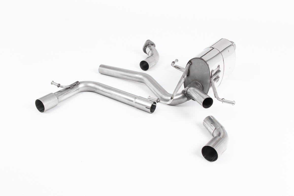 Suzuki Swift Sport 1.4 BoosterJet Axel back System with Jet-115 Carbon Trims - EC Approved