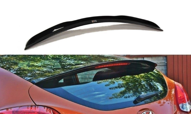 Spoilerkap Hyundai Veloster Glanzend Zwart Maxton