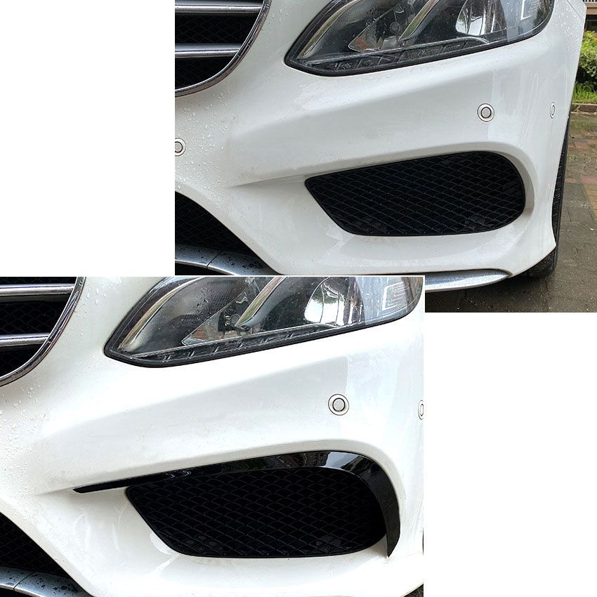 Canards Mercedes E Klasse W207 FL AMG Pakket Glans Zwart