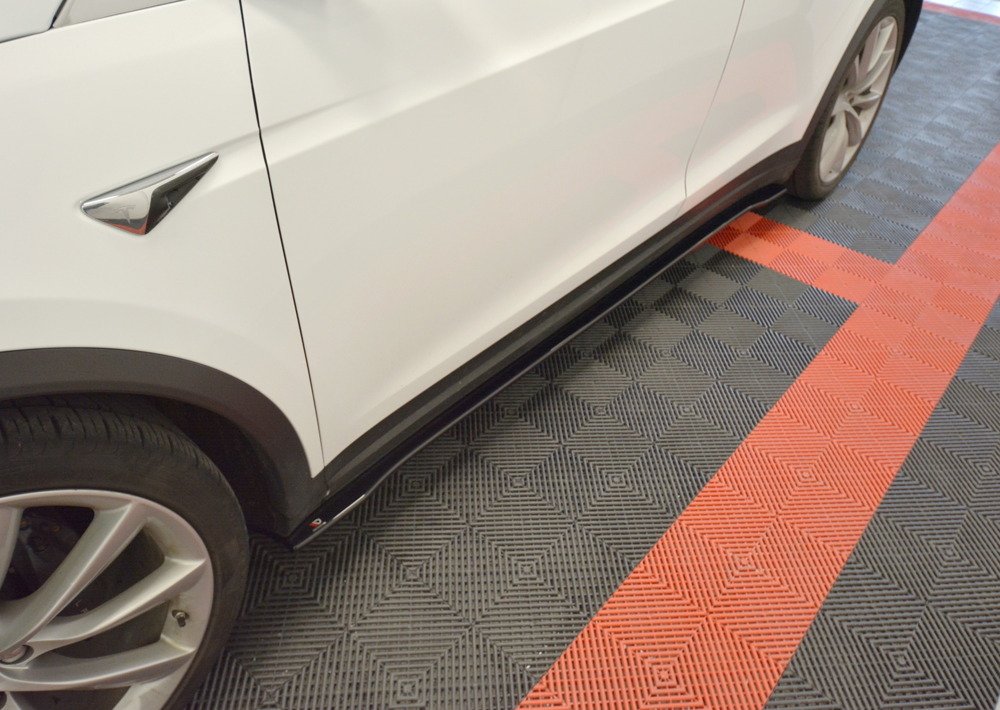 Zijskirts Tesla Model X Gloss-Black